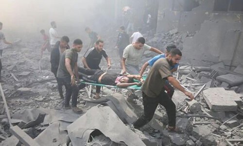 اسرائیل کی غزہ پر بمباری میں مزید 60 فلسطینی شہید، یرغمالی امریکی فوجی لاپتہ