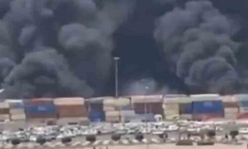 ایرانی بندرگاہ پر دھماکہ، جاں بحق افراد کی تعداد 25 ہوگئی