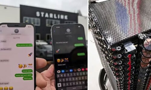 بغیر کسی ڈش موبائل فون سے اسٹارلنک کا سٹیلائیٹ انٹرنیٹ استعمال کرنا ممکن ہوگیا