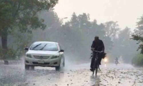 اسلام آباد، راولپنڈی کے مختلف علاقوں میں بارش و ژالہ باری
