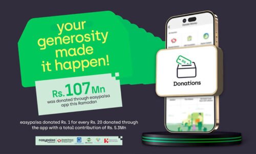 ایزی پیسہ نے رمضان 2025 کے دوران 10 کروڑ 70 لاکھ روپے کے عطیات کی فراہمی ممکن بنائی