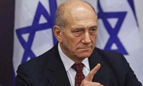 عالمی سیاسی دباؤ ہی نیتن یاہو کو غزہ پر حملے سے روک سکتا ہے، سابق اسرائیلی وزیراعظم