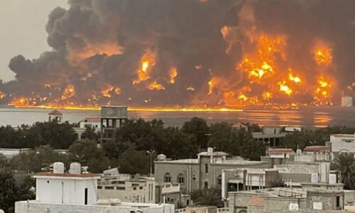اسرائیل نے یمن کی الحدیدہ بندرگاہ مکمل تباہ کردی