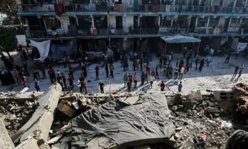 اسرائیلی فوج کی پناہ گزین اسکول پر بمباری، مزید 68 فلسطینی شہید