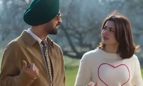 بھارتی اداکار دلجیت دوسانجھ کی فلم سردار جی 3 کے ٹریلر میں ہانیہ عامر کو دیکھ کر مداح حیران