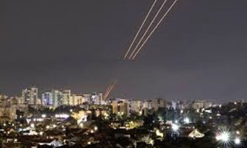 اسرائیلی جارحیت پر ایران کا جوابی حملہ، 100 سے زائد ڈرونز داغ دیئے،نیتن یاہو بھاگ نکل گیا