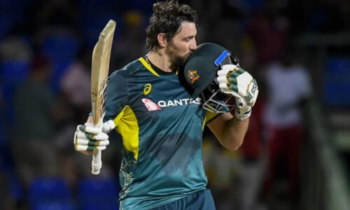 ٹم ڈیوڈ کی شاندار بیٹنگ، ٹی ٹوئنٹی سیریز میں آسٹریلیا کی ویسٹ انڈیز کے خلاف واضح برتری