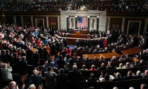 غزہ میں جنگ بندی کیلئے امریکی کانگریس کا ٹرمپ سے فوری اقدام کا مطالبہ