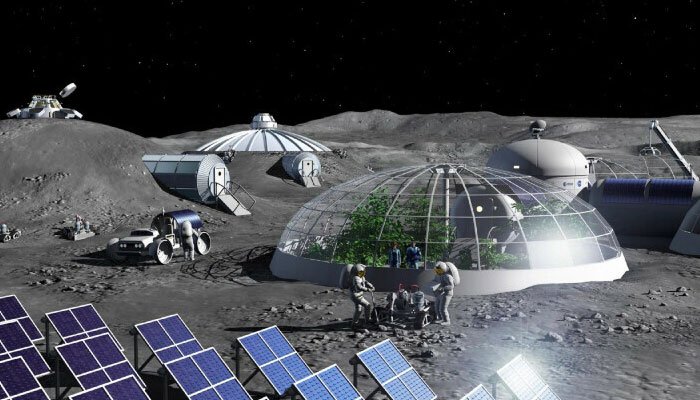 چاند کی مٹی سے زندگی کا سامان