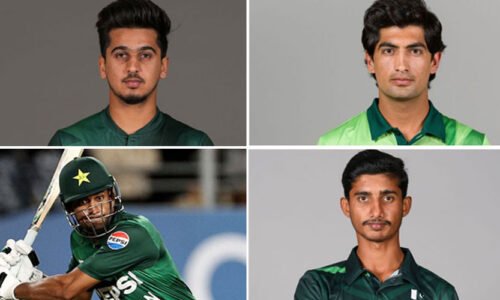 دنیا کے بہترین نوجوان کرکٹرز میں 4 پاکستانی کھلاڑی بھی شامل