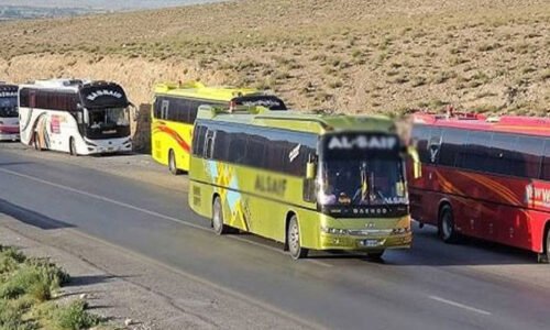 سکیورٹی خدشات ، بلوچستان میں شام 5 سے صبح 5 بجے تک پبلک ٹرانسپورٹ پر پابندی