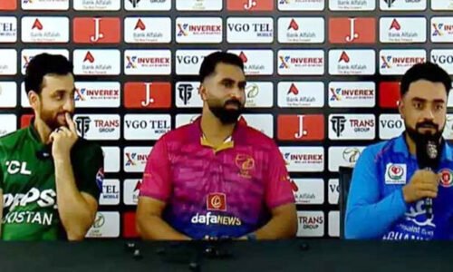 سلمان آغا کی افغانستان کو ایشیا کی دوسری بہترین ٹی ٹوئنٹی ٹیم قرار دینے پر مسکراہٹ سوشل میڈیا پر وائرل