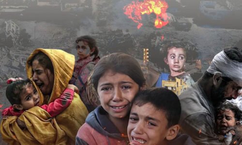 غزہ ، اسرائیلی فوج نے خیموں میں مقیم بے گھر فلسطینیوں پر بم برسا دیئے ، 90 شہید