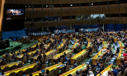 اقوام متحدہ کانفرنس، فلسطین پرعالمی رہنماؤں کے خطاب کے دوران مائیک بند